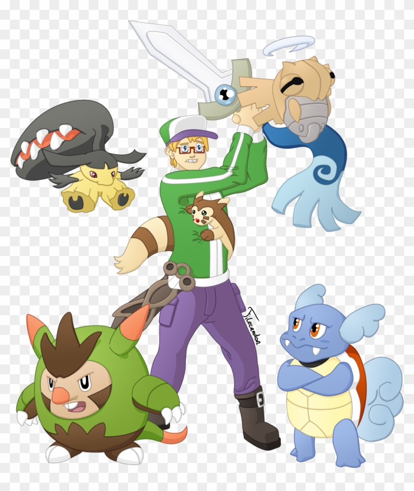 Battle For The Second Badge - Cartoon Clipart #4989413