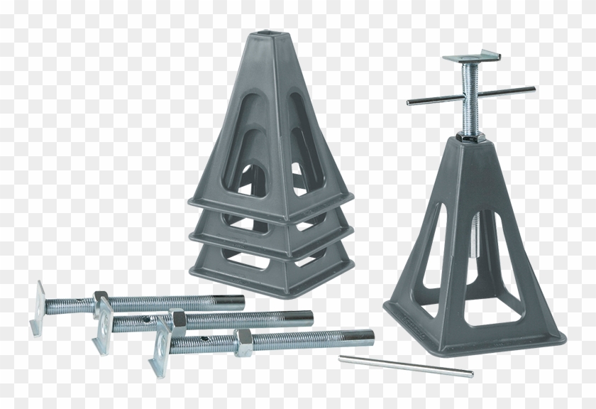 Fiamma Set Of 4 Plastic Jacks Clipart