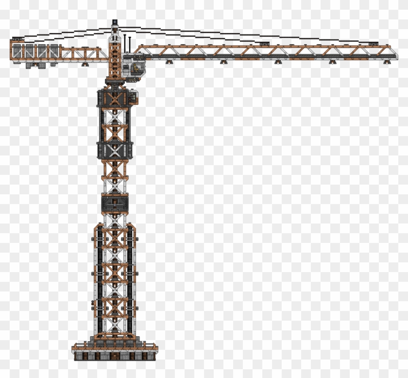 Starbound Large Mechanical Crane Clipart #4989530
