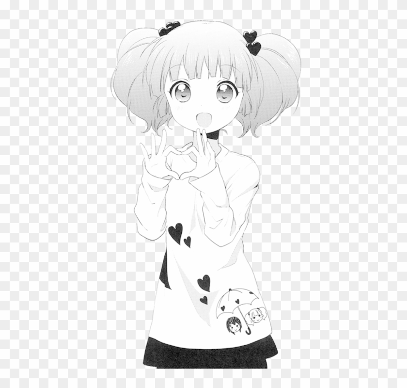 43 Images About Yuru Yuri On We Heart It - Hearts Girl Anime Clipart