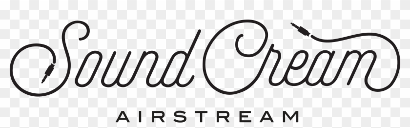 Sound Cream Airstream - Line Art Clipart #4989928