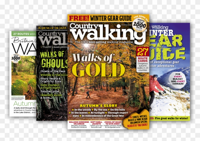 Nov Issue Splay Big Canvas Copy - Country Walking Magazine Clipart