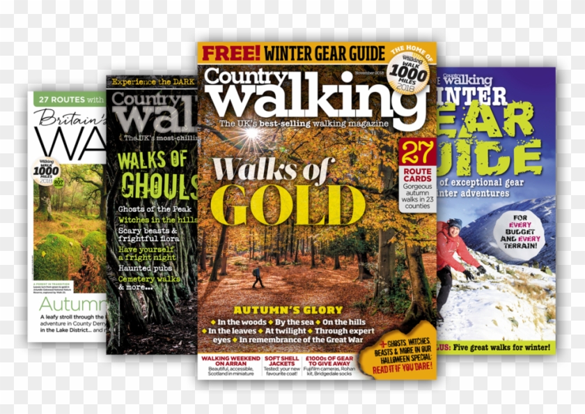 Nov Issue Splay Big Canvas Copy - Country Walking Magazine Clipart #4990041