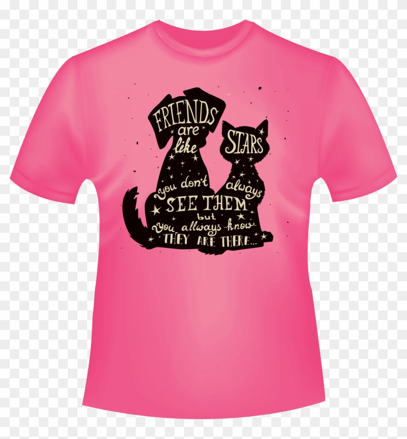 Friends Are Like Stars - Airedale Terrier Clipart