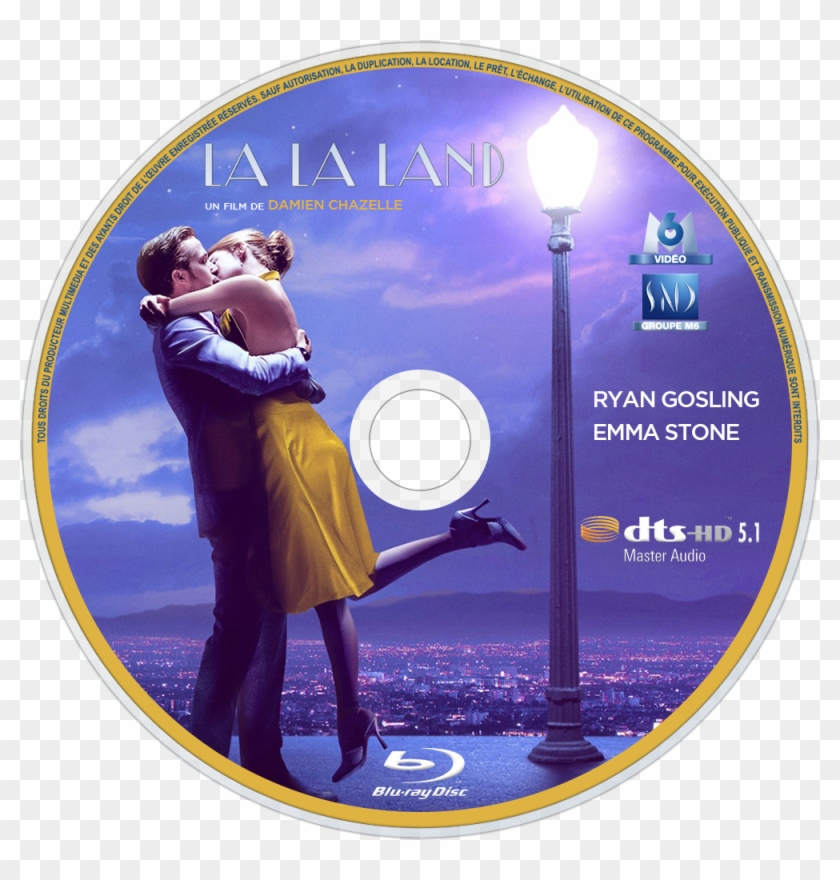 La La Land Bluray Disc Image - La La Land Label Clipart