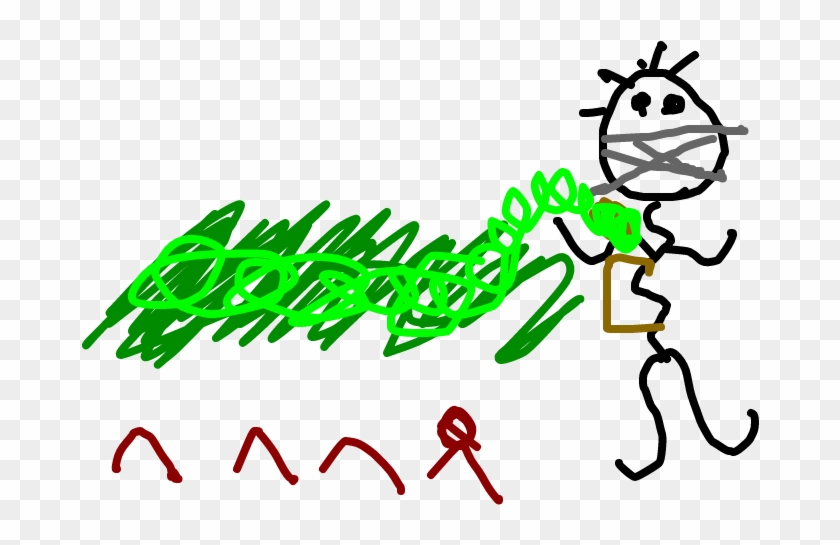 Singed - Illustration Clipart