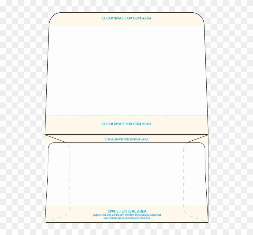 Inside Of Fee Collection Envelope Paper Clipart (4990509) PikPng