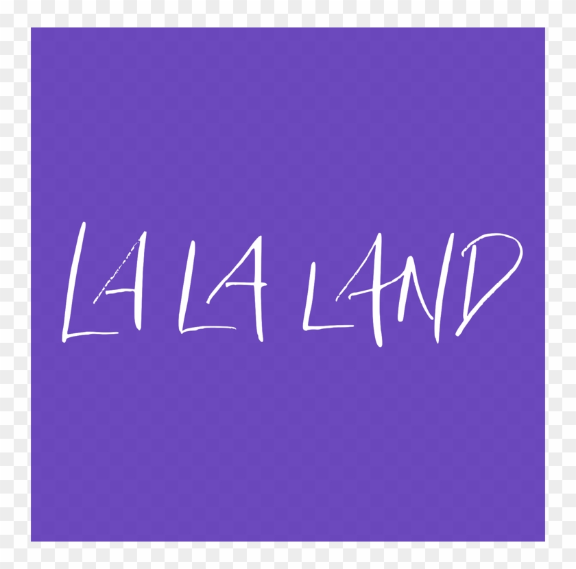 La La Land Movie Poster - Lavender Clipart
