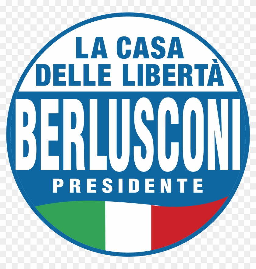 Forza Italia Cdl Logo Png Transparent - Forza Italia Clipart #4990636