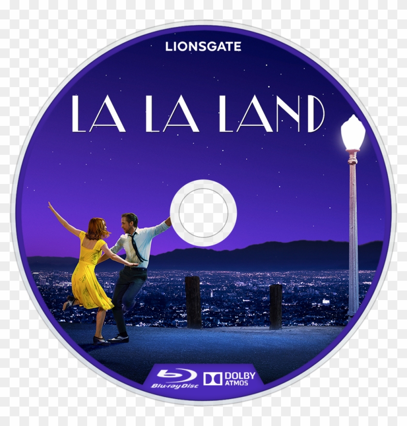 La La Land Bluray Disc Image - La La Land Blu Ray Label Clipart