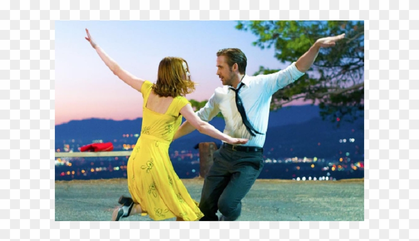 Ryan Gosling Y Emma Stone En La La Land - La La Land Cantando Estações Prêmios Clipart