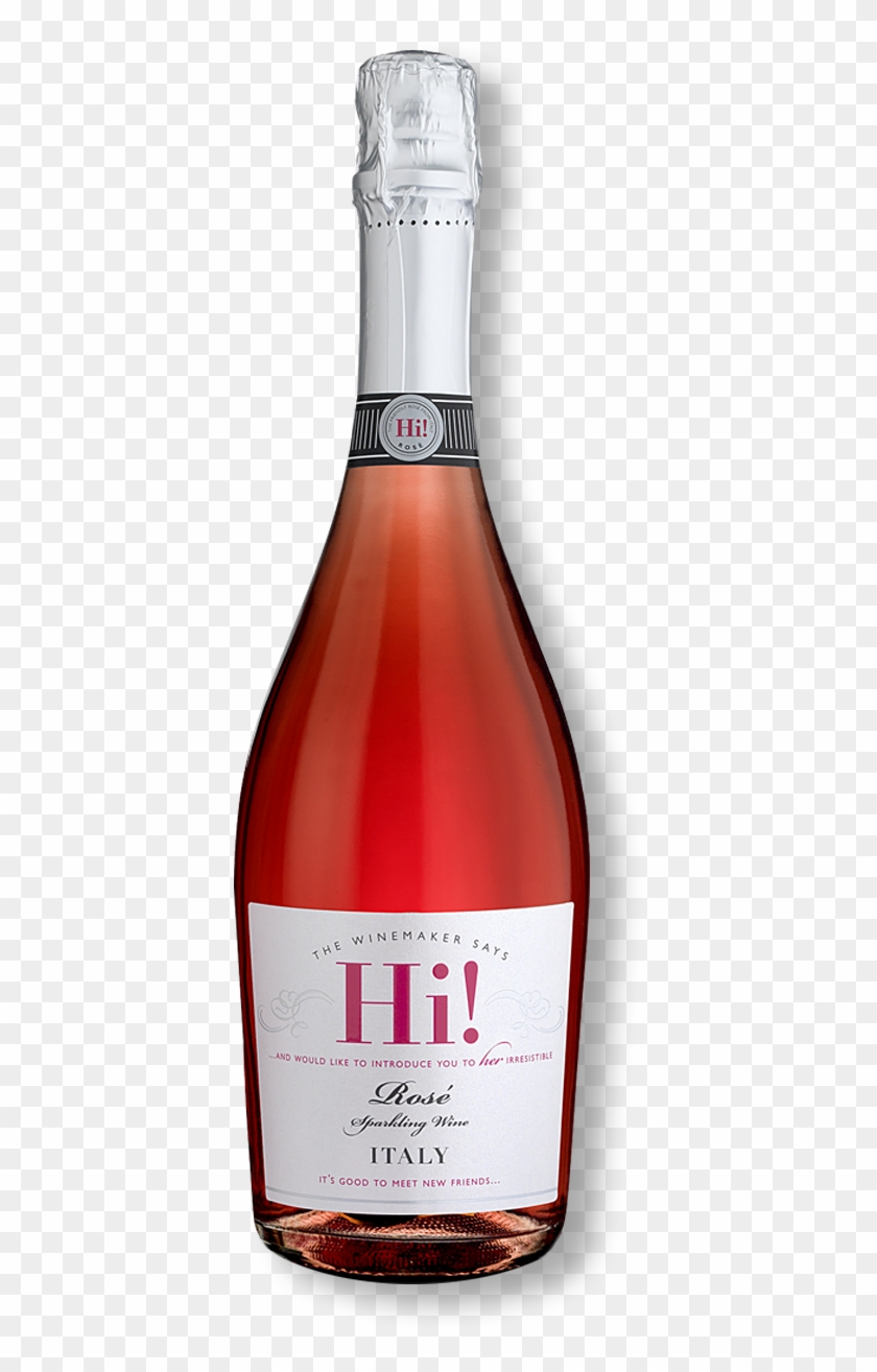 Rosé - Hi Sparkling Rose Clipart