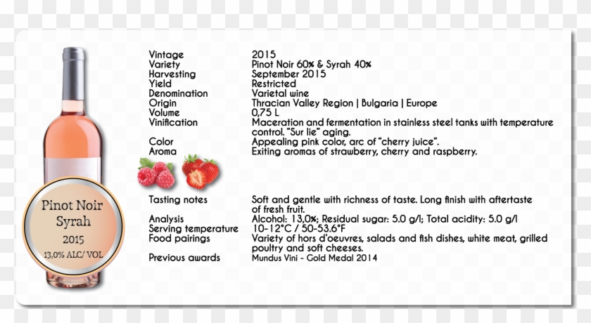 Rose Wine Png Clipart #4991231