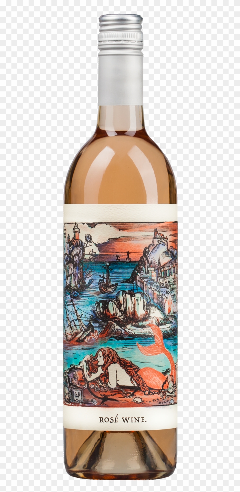 2017 Rabble Rose 750ml Bottle - Force Of Nature Rose Clipart