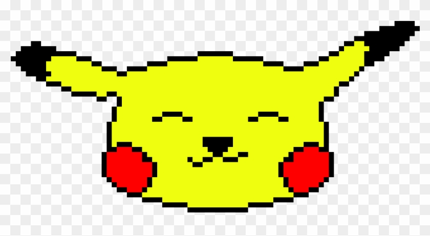 Pikachu Head - 512 By 512 Pixels Clipart