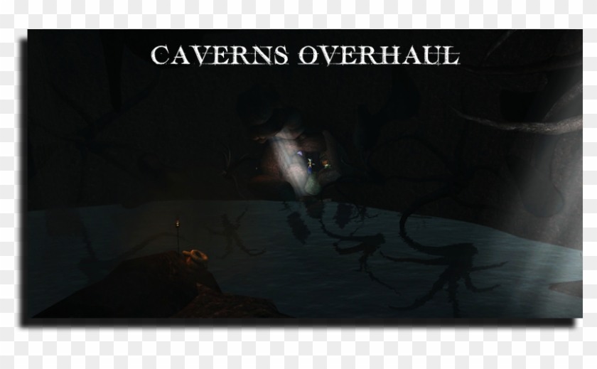 Caverns Overhaul Addon - Darkness Clipart #4992345
