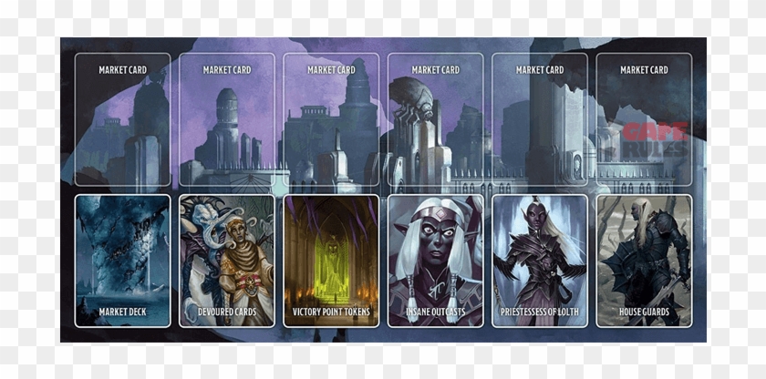 It's Game, Hundreds Hours Of Total Overhaul Scrolls - Tyrants Of The Underdark Cards Clipart