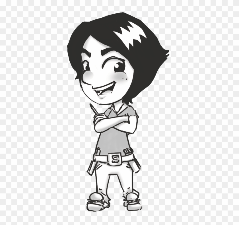 Mini Me, Chibi, Yusuke Imamura, Illustration, Self, - Cartoon Clipart