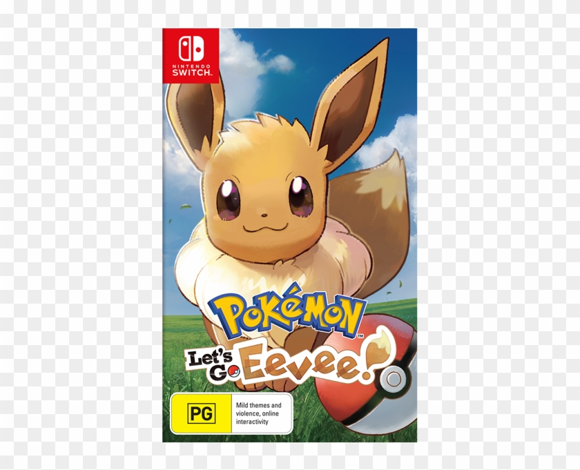 Pokemon Let's Go Eevee Clipart #4992463