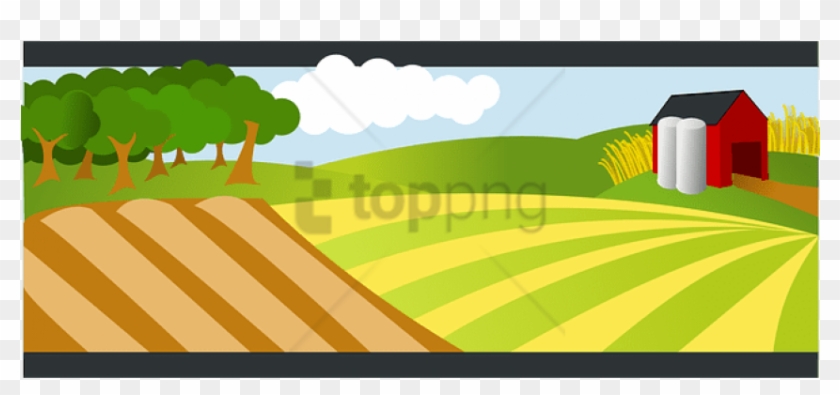 Free Png Farmland Png Png Image With Transparent Background - Clip Art Farm Land