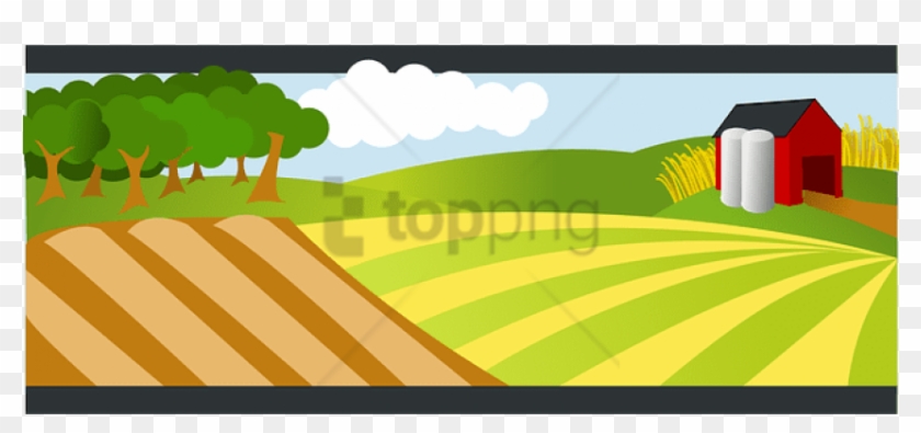 Free Png Farmland Png Png Image With Transparent Background - Clip Art Farm Land #4992544