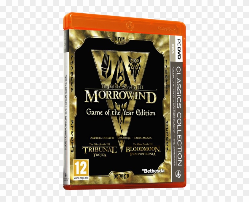 The Elder Scrolls Iii - Morrowind Game Of The Year Clipart