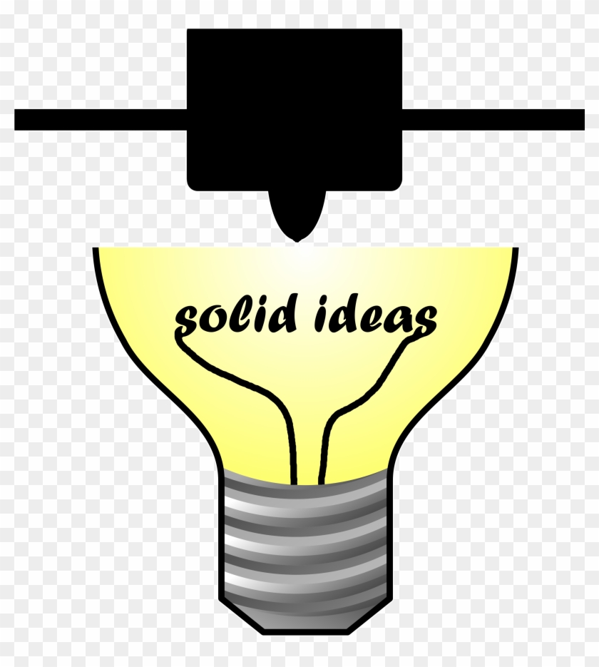 Solid Border Png , Png Download - Light Bulb Clipart Transparent Background #4993033