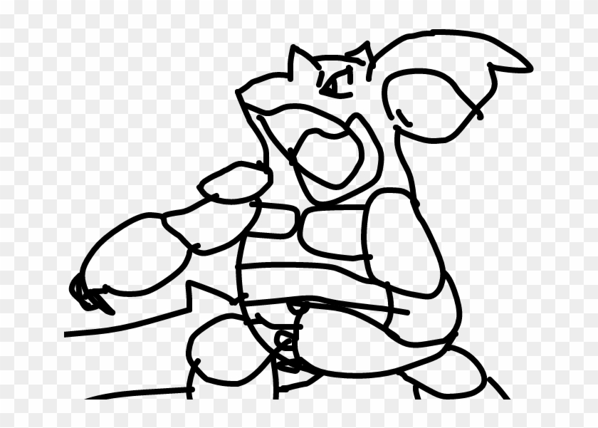 Nidoqueen - Cartoon Clipart