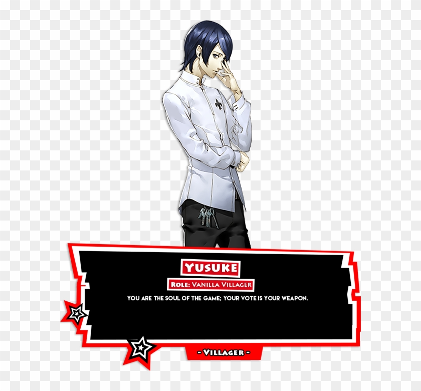 Juvl9ke - Yusuke Persona 5 Figure Clipart #4993607