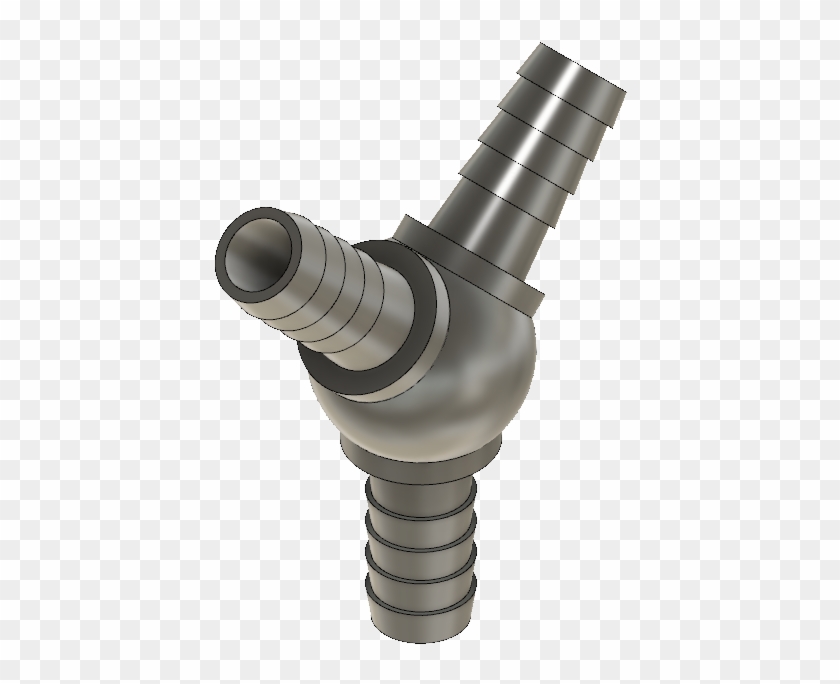 Water Hose Y Connector - Revolver Clipart #4994392