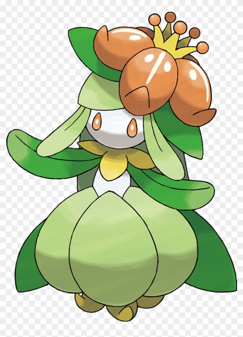 Lilligant - Pokemon Moon Petilil Evolution Clipart