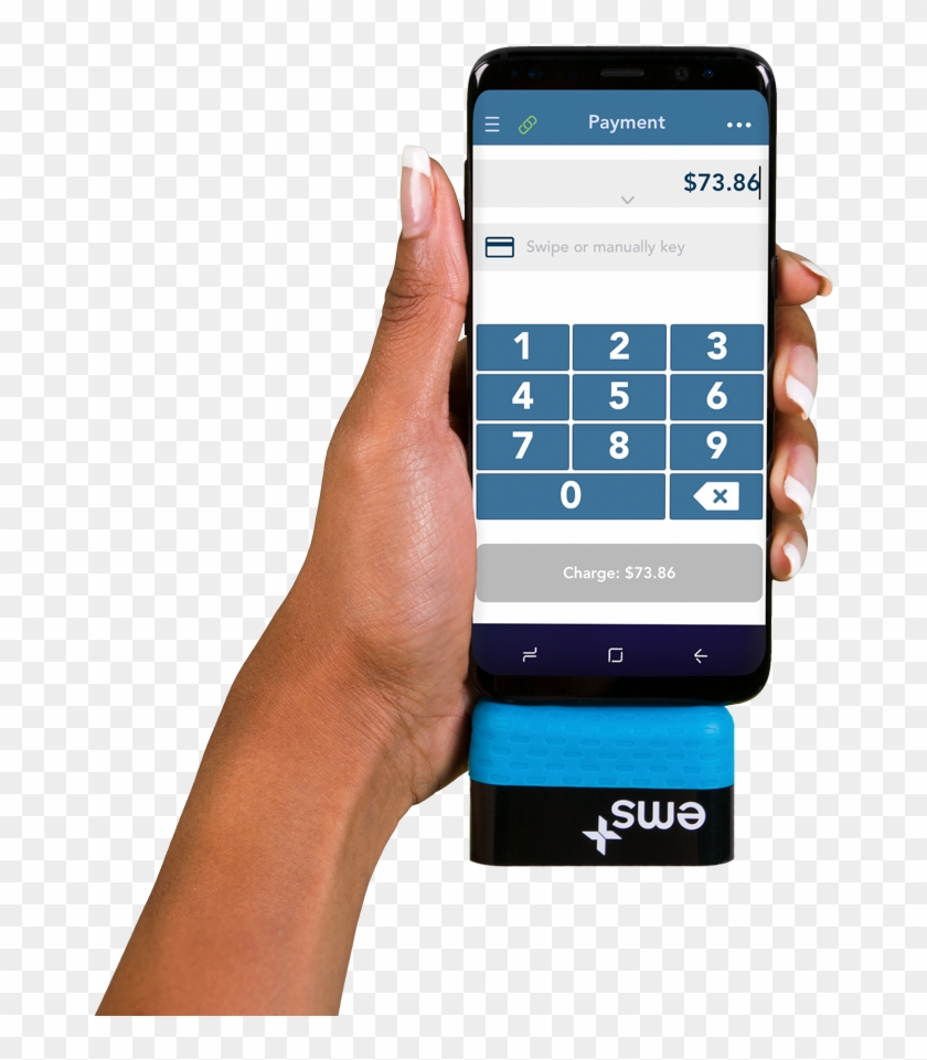 Payments On The Go Or At The Pos Counter - Ems Plus Clipart #4994616