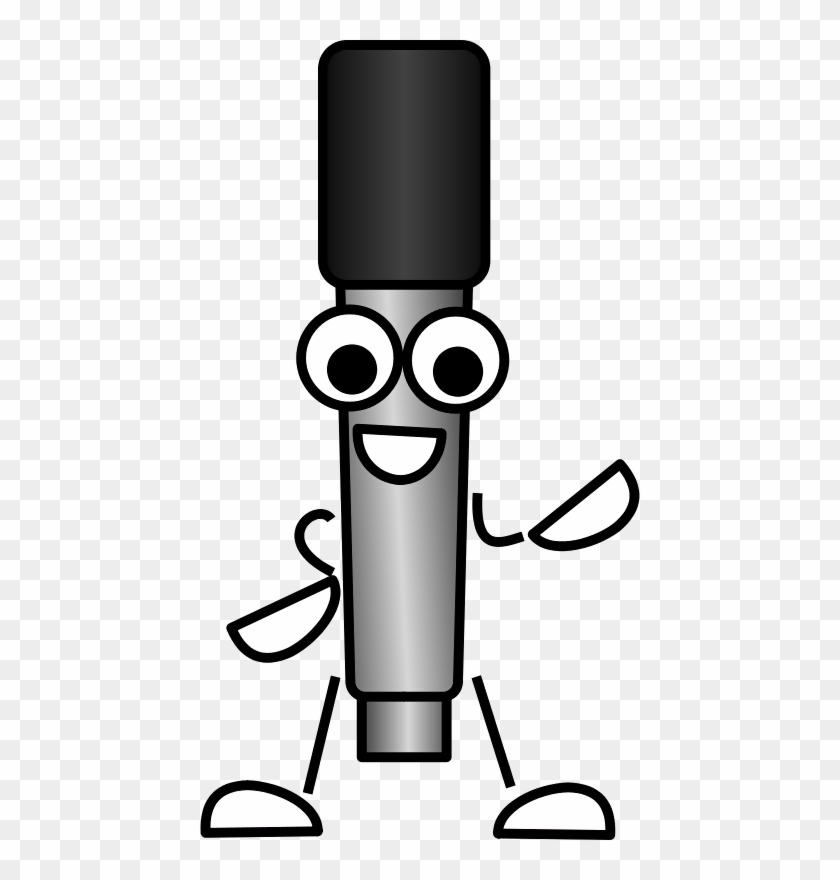 ไมโครโฟน การ์ตูน Png , Png Download - Microfone Com Pernas Clipart #4994662