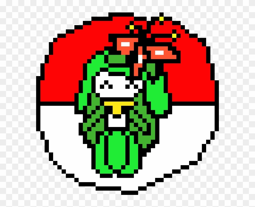 Lilligant - White Pixel Circle Png Clipart #4994729