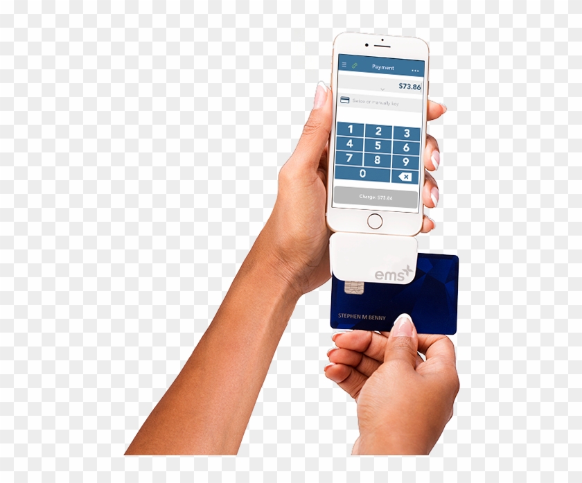 No Audio Jack Port No Problem - Credit Card Swiper Lightning Port Clipart #4994775