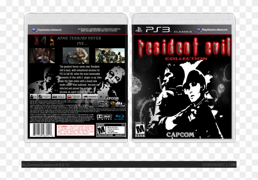 Resident Evil Collection Box Art Cover - Resident Evil Collection Ps3 Clipart #4995604