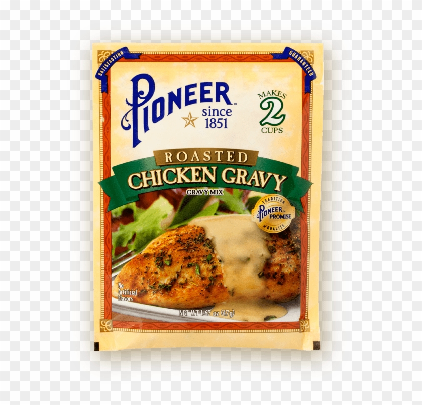 Roasted Chicken Gravy Mix - Pioneer Beef Gravy Mix Clipart #4995606