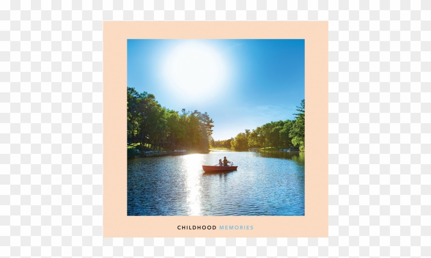 Children In A Row Boat On A Sunny Day Clipart #4995635