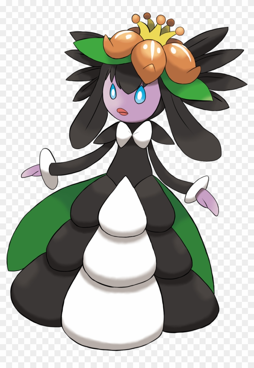 Gothitelle And Lilligant Fusion The Full Pic Rather - Cartoon Clipart