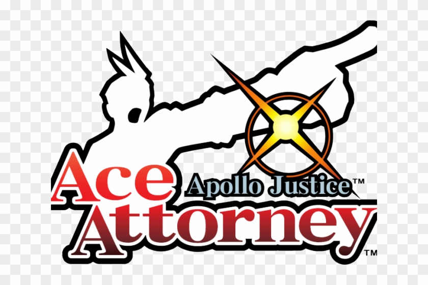 Ace Attorney Png Transparent Images - Apollo Justice Ace Attorney Logo Clipart #4995832