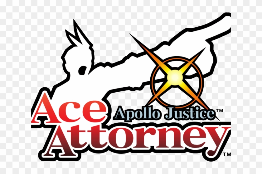 Ace Attorney Png Transparent Images - Apollo Justice Ace Attorney Logo Clipart