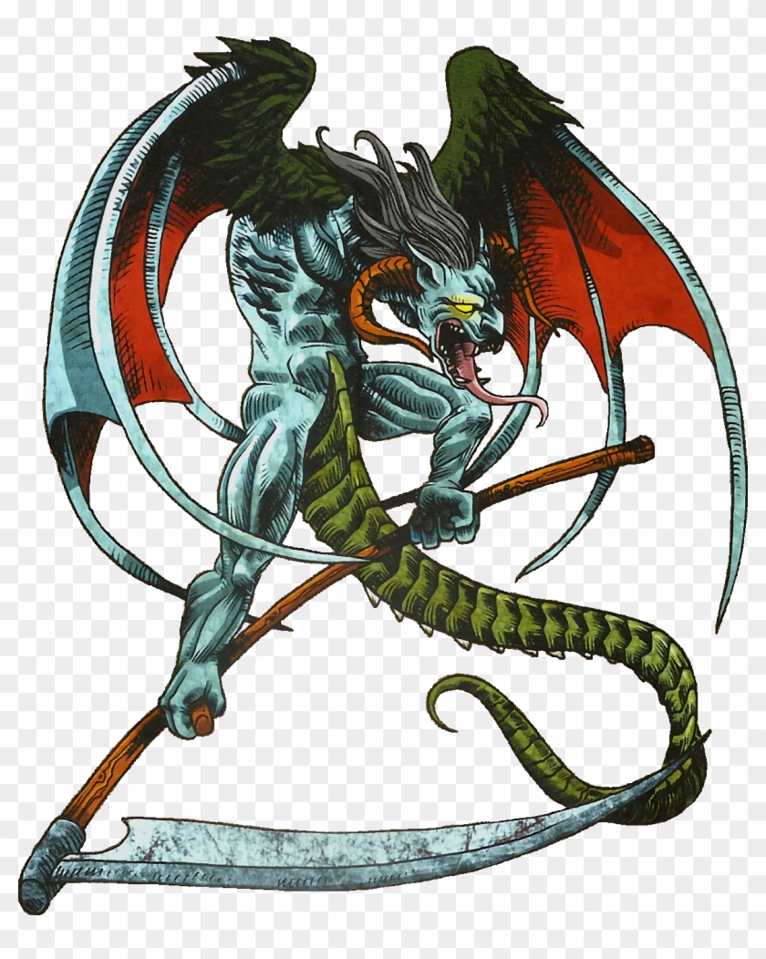 Gargoyle - Valentia Accordion Art Book Clipart