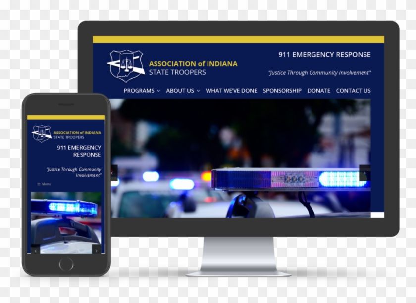 Association Of Indiana State Troopers - Police Clipart #4996321