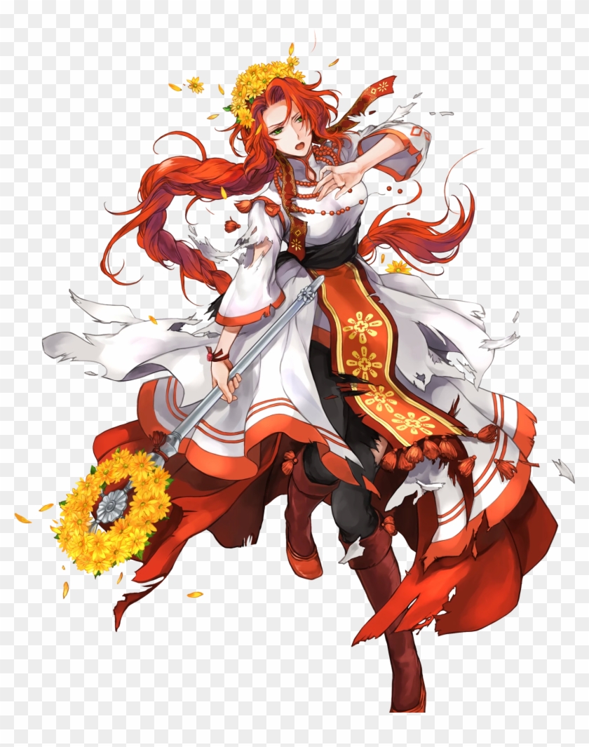 Resized To 50% Of Original - Fire Emblem Heroes Titania Clipart