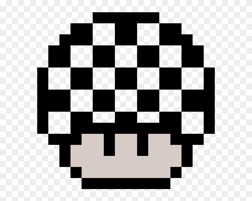 Shroom - Mushroom Mario Pixel Png Clipart #4996787