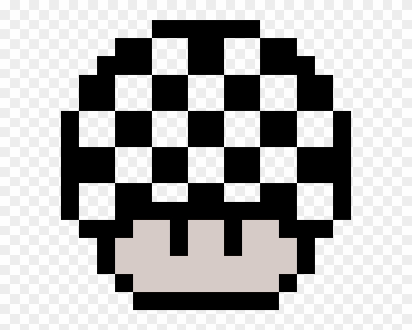 Shroom - Mushroom Mario Pixel Png Clipart