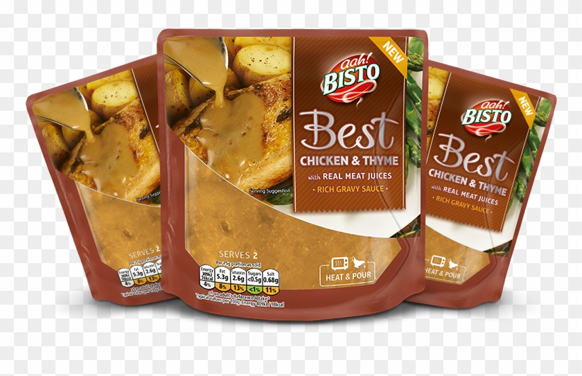 Bisto Best Chicken & Thyme Rich Gravy Sauce , Png Download - Snack Clipart