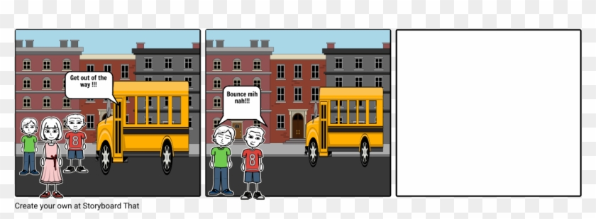 Bounce Mih Nah - School Bus Clipart