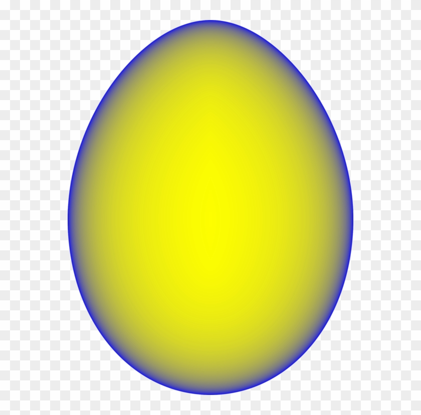 Easter Embryo Egg Sphere - Black Circle Clipart #4997370