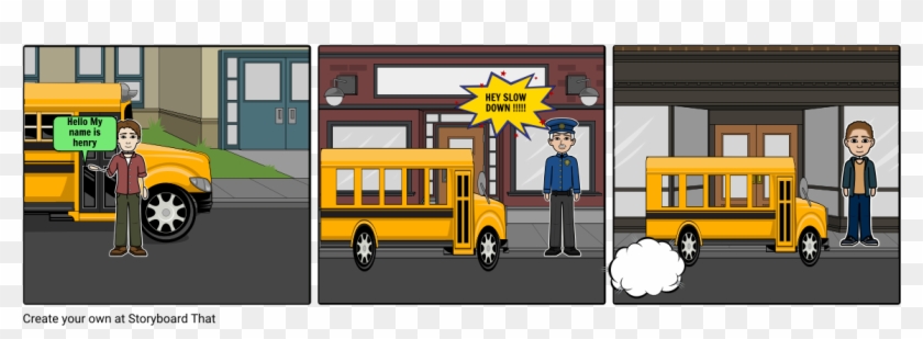 Bounce Mih Nah - School Bus Clipart #4997702